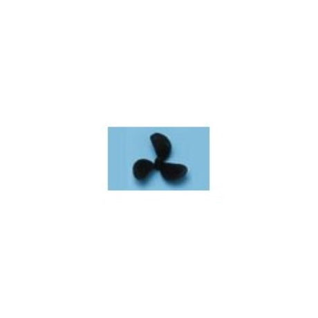 Lightweight 50mm plastic propeller for M4 fittings, designed for smooth performance in model boats.