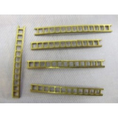 High-quality model boat ladder set, 5 pieces measuring 5 x 20mm, enhancing realism and functionality for model sailing.
