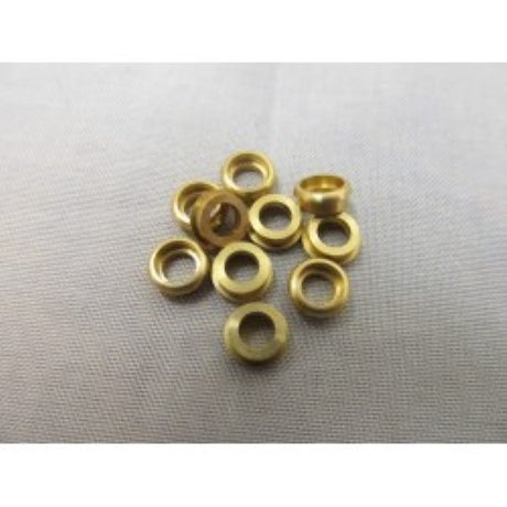 Brass portlight fittings measuring 7mm, ideal for enhancing model boats with durability and authentic nautical style.