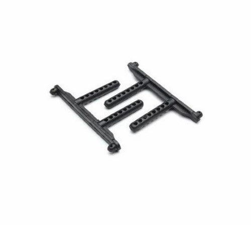 Blackzon Body Mount set for RC vehicles, ensuring a secure fit and enhanced stability during racing and off-road use.