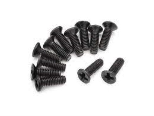 Blackzon Radio Control Part - C-sunk Screws KM2.5x8