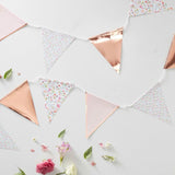 Ditsy Floral & Rose Gold Bunting 3.5m