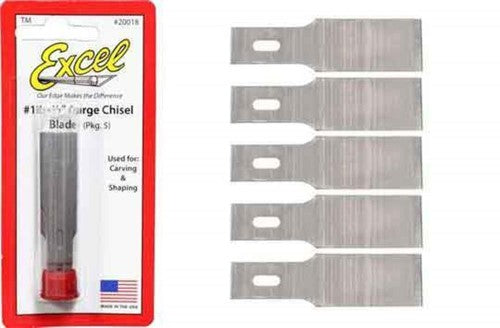 Hobby Tool - #2 Chisel Point Blades B18 PK5