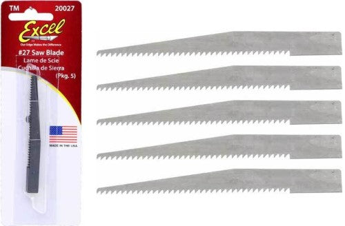 Hobby Tool - #2 Coarse Saw Blade B27 Pk5