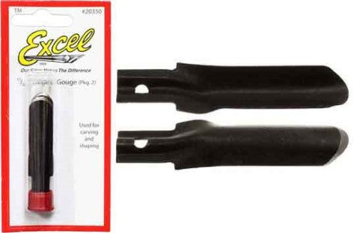 Hobby Tool - W/Carving Gouge 3/8" Pk2