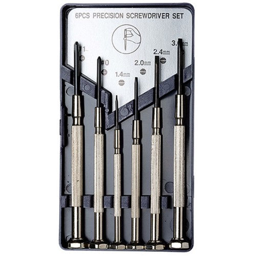 Hobby Tool - 6pc Jewellers Screwdrivers