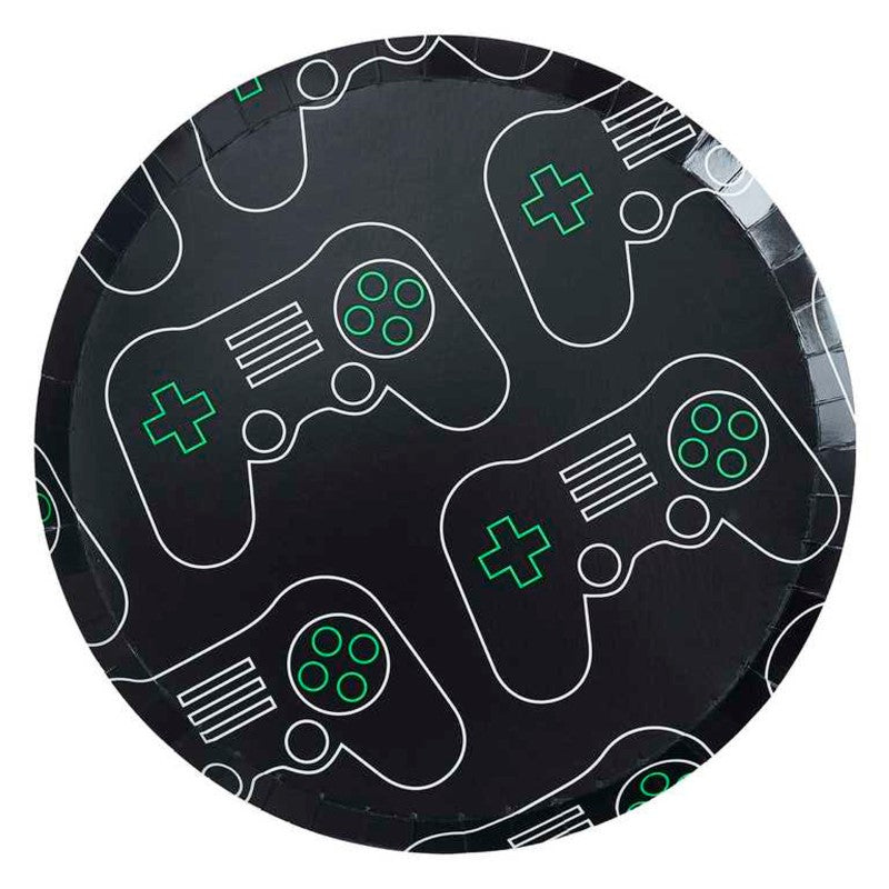 Game Controller Paper Plates 25cm - Pack of 8