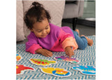 Colorful 2-piece dinosaur puzzle for toddlers, enhancing fine motor skills and problem-solving through play.