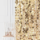 Gold Wedding Heart Backdrop 1m (W) x 2.5m (H)