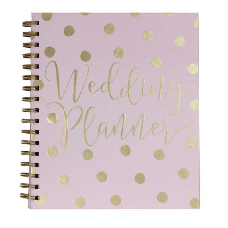 Gold Wedding Wedding Planner 70 Pages 23cm (H), 22cm (W) and 3cm (D)