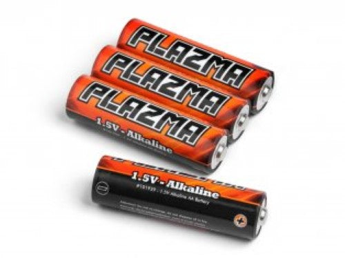 HPI Racing Radio Control Part - Plazma AA Alkaline Battery (4)