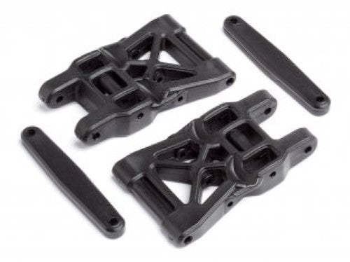 HPI Racing Suspension Arm Set for RC vehicles, enhancing handling, stability, and shock absorption on rough terrains.