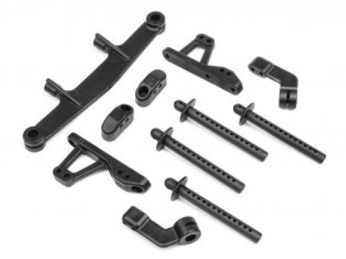 High-quality HPI Racing JS Body Post & Camber Link set for superior handling and stability in RC vehicles.