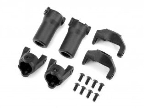 HPI Racing Axle Housing End Set for enhanced performance and durability in RC vehicles across diverse terrains.