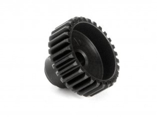 HPI Racing 28T Pinion Gear (48DP) for RC vehicles, enhancing speed and durability in high-performance racing.