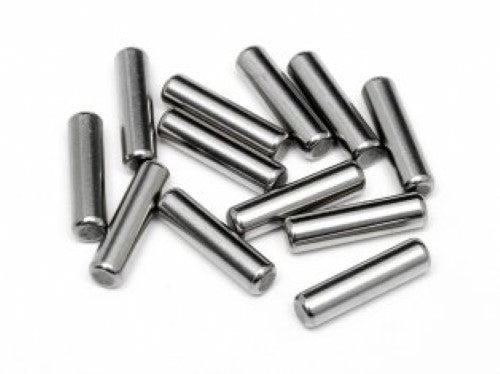HPI Racing 2x8mm pins set of 10 for durable RC model maintenance and upgrades, ensuring smooth vehicle operation.