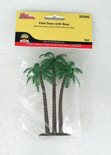 Lifelike 200mm palm tree model, perfect for adding tropical flair to dioramas and mini landscapes.