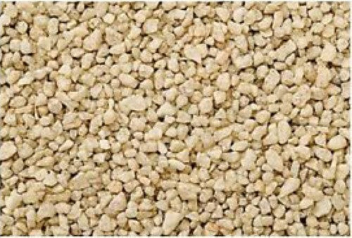 Natural gravel in 2-3mm size, perfect for realistic textures in model landscapes, dioramas, and train sets.
