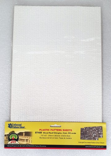 Hobby Model Scenery - HO: Wood Roof Shingles (2)