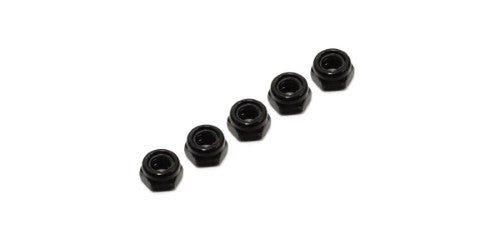 Kyosho M6 nylock nuts (5pcs) for secure fastening in RC models and DIY projects, ensuring durability and preventing loosening.