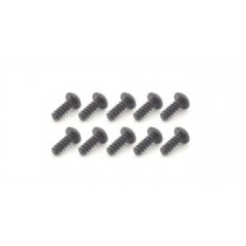 Pack of 10 Kyosho TP Hex BH Screws (M3x8) for durable RC vehicle assembly and upgrades.