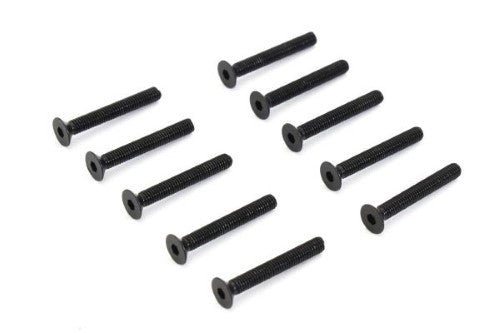 Kyosho Hex FH Screw set (M3x22) for RC models, includes 10 durable screws for reliable performance and maintenance.