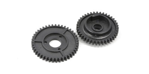 Kyosho Spur Gear Set 43T/39T, precision-engineered for RC cars to enhance speed, torque, and performance on the track.