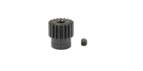 Kyosho Steel Pinion Gear 19T 48DP for enhanced RC performance, crafted from durable steel for optimal torque and speed.