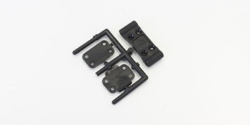 Front suspension mount block for Kyosho RB6.6, enhancing performance and handling with high-quality, durable materials.
