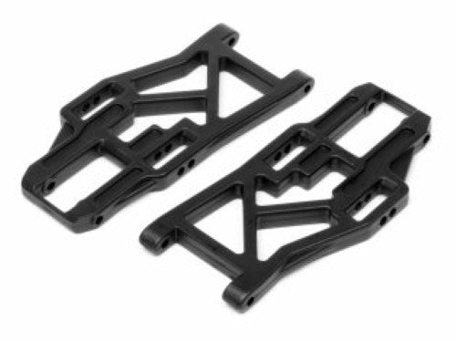 Maverick FR Lower Suspension Arm Set for RC cars, enhancing stability and handling for rugged terrains.