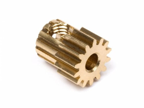 Maverick 14T pinion gear for RC vehicles, enhancing torque and speed with durable, high-quality construction.