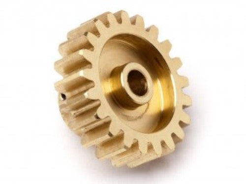 21T pinion gear for Maverick RC vehicles, enhancing torque and acceleration for improved performance and durability.