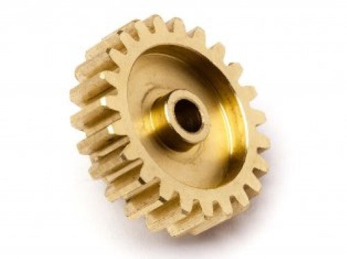 High-performance Maverick 23T Pinion Gear (0.8M) for Strada EVO, enhancing RC car torque and acceleration.