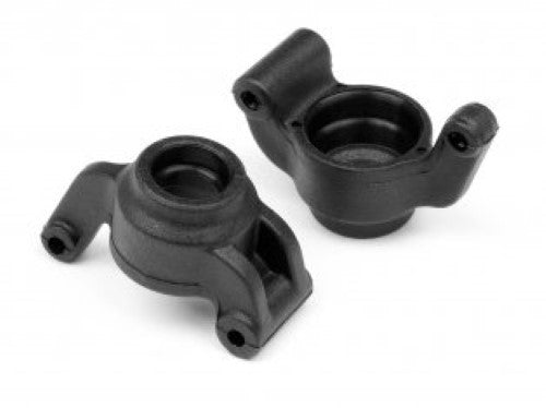 Maverick Ion RR Hub Carriers (2) for enhanced RC car durability, precision steering, and improved handling on any terrain.