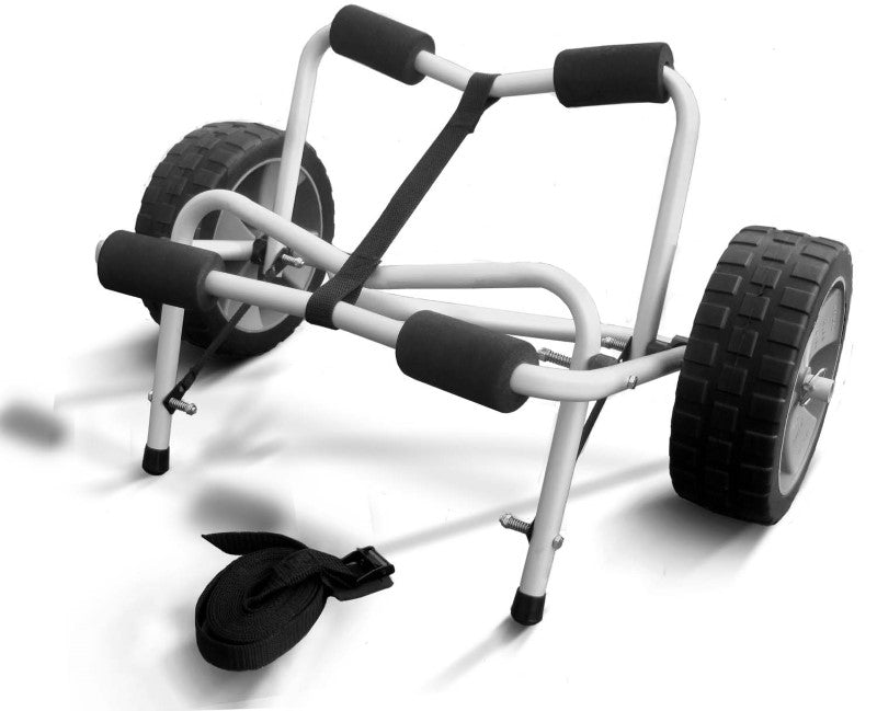 Folding Kayak Trolley with Zero Pressure Wheels