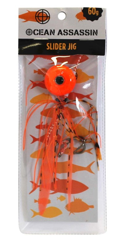 Ocean Assassin Slider Jig - Orange 60g