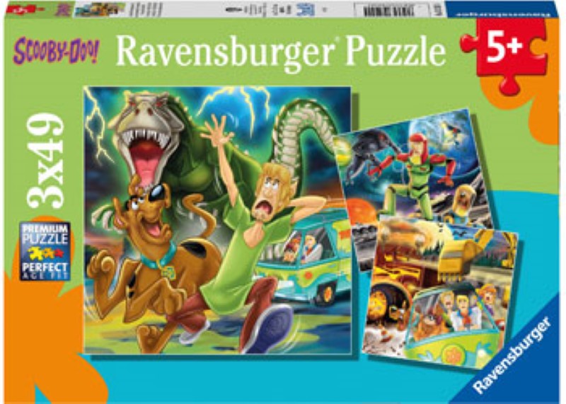 Ravensburger - Scooby Doo Puzzle 3x49pc
