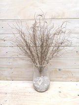 Artificial Flower -Spray â€“ Glittered Twisted Willow