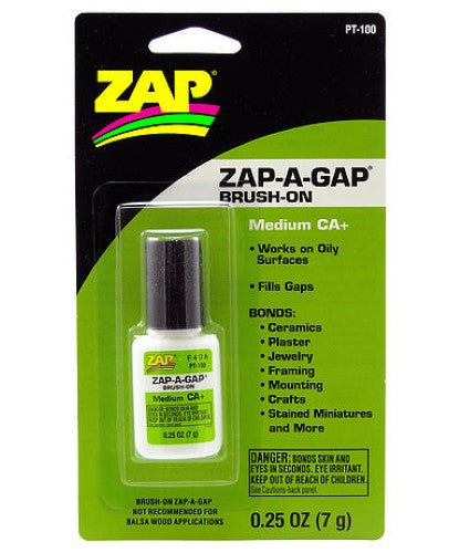 Hobby Glue / Adhesive -Zap-a-Gap (7g) Brush On