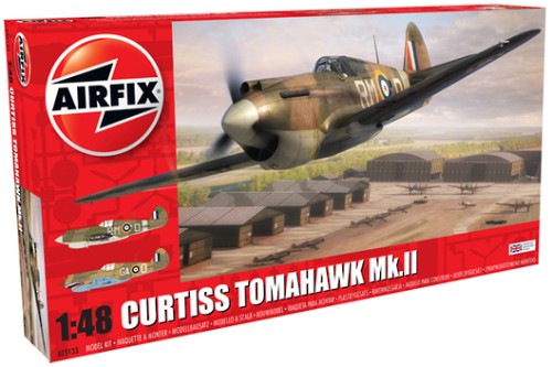 Airfix 1:48 Military Aircraft - Series 5 - Curtiss Tomahawk MkII