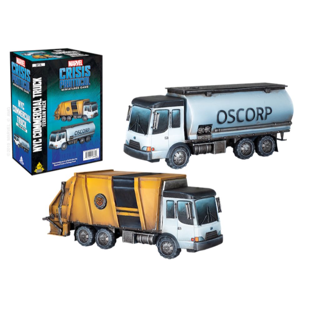 Marvel: Crisis Protocol  - NYC Commercial Truck Terrain Pack