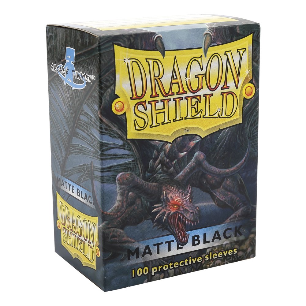Dragon Shield Matte Card Sleeves - Black