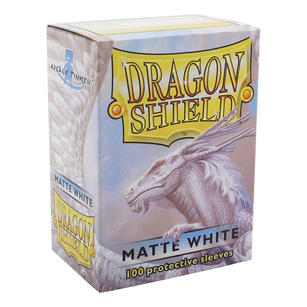 Dragon Shield Matte Card Sleeves - White