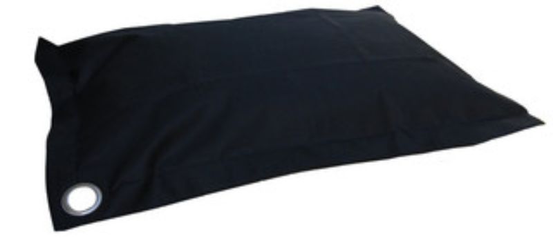 Pet Bed - Pawz & Clawz Pet Bean Bag Filled Small - Black