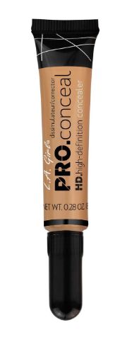 LA Girl Pro Concealer in Tawny, a creamy, lightweight formula that provides opaque coverage for flawless, radiant skin.