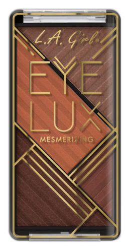 LA Girl Eyelux Eyeshadow - Energize features 16 vibrant, long-wearing shades in matte, satin, and metallic finishes for stunning eye looks.