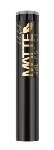 La Girl Matte Flat Velvet Lipstick - Raven