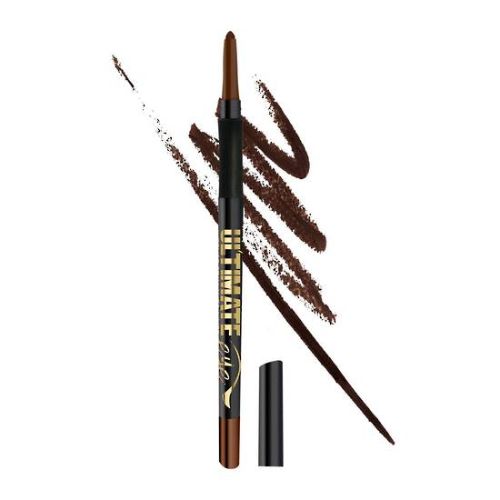 LA Girl Ultimate Auto Eyeliner Pencil in Lasting Brown, featuring a smooth gel formula for intense, smudge-proof eye definition.