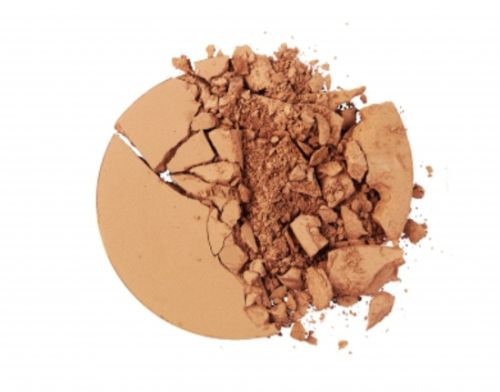 LA Girl Pro Face Powder in Medium Beige, a matte pressed powder for flawless, shine-free coverage with a built-in mirror and sponge.