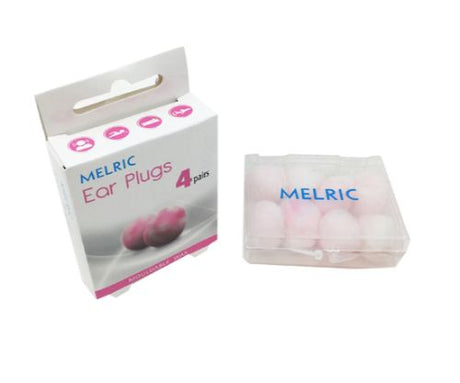 Mouldable wax ear plugs for ultimate comfort and noise reduction, fitting snugly for peace during sleep and travel.